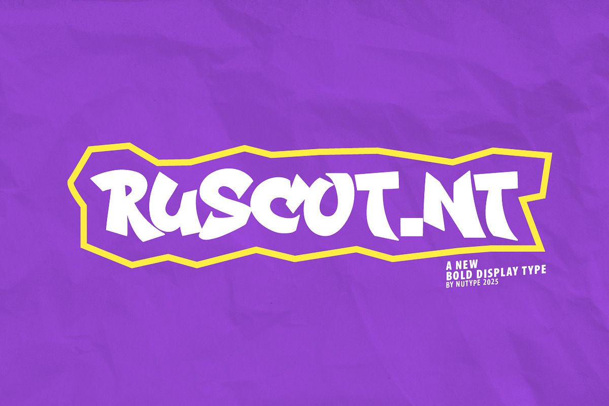 Ruscot - Bold Display Font, a Sans Serif Font by NuType (Photo 1 of 10)