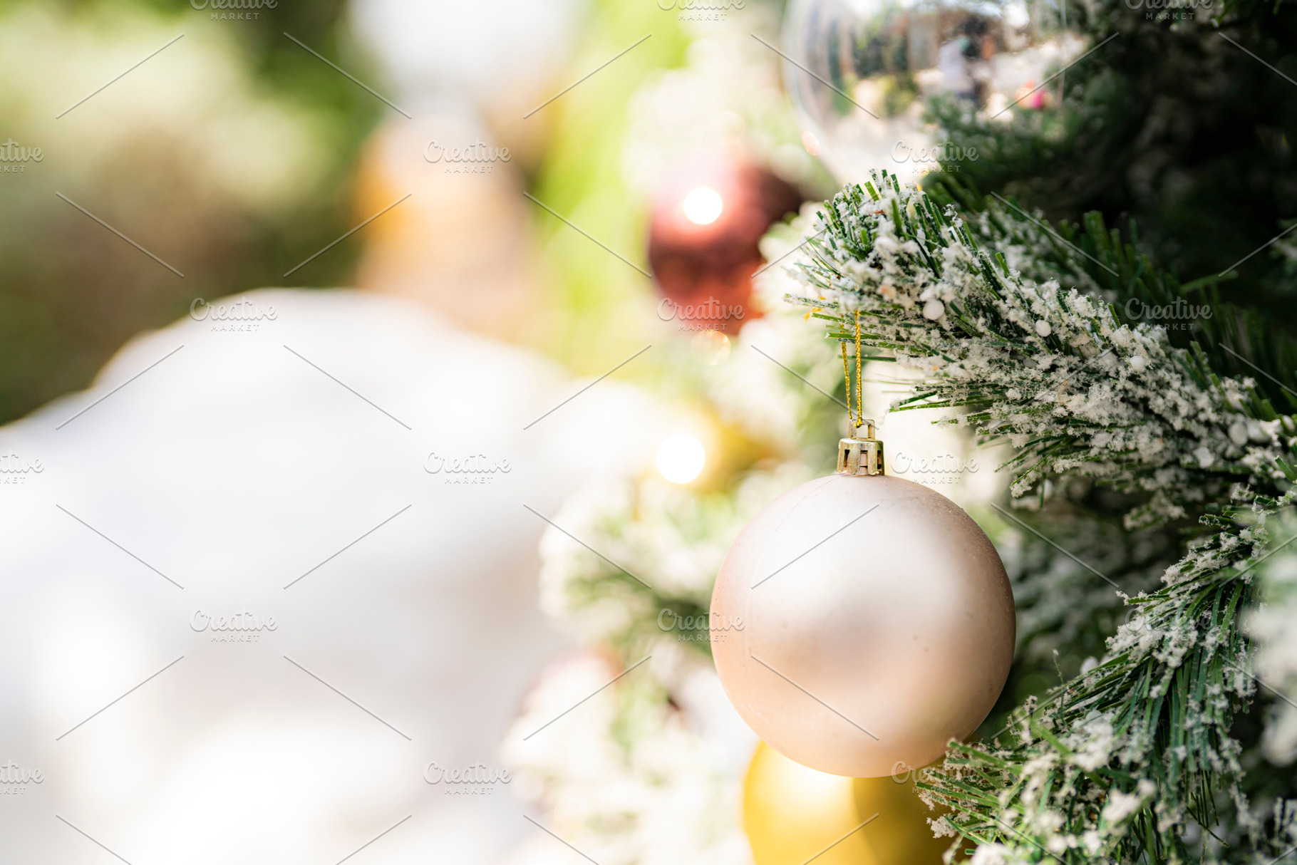 Christmas decor background, a Holiday Photo by Pushish Images