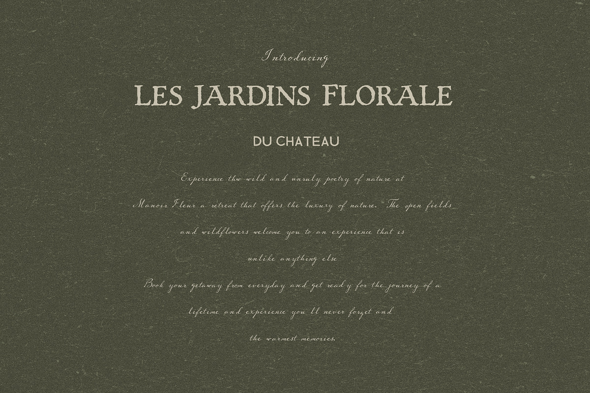 Vintage Serif & Antique Script Font, a Handwritten Font by Laras Wonderland (Photo 3 of 11)
