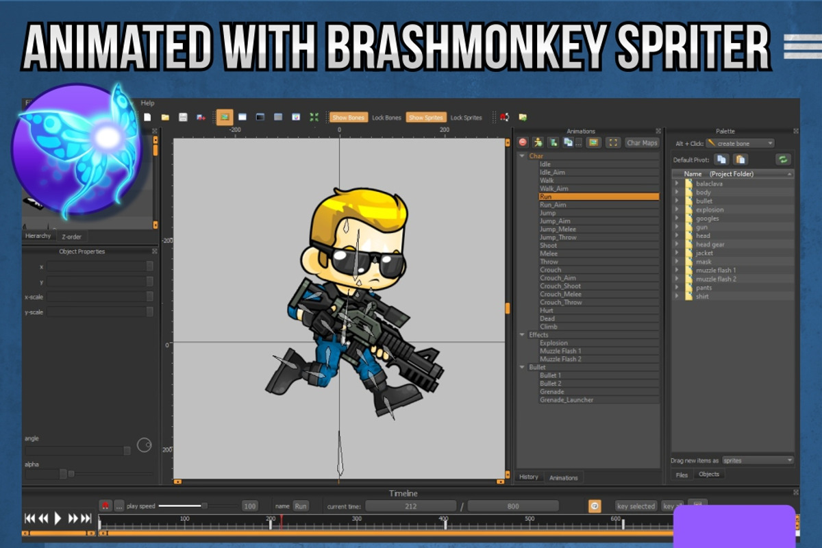 Custom Soldiers - Game Sprites, an Illustration by pzUH (Photo 4 of 7)