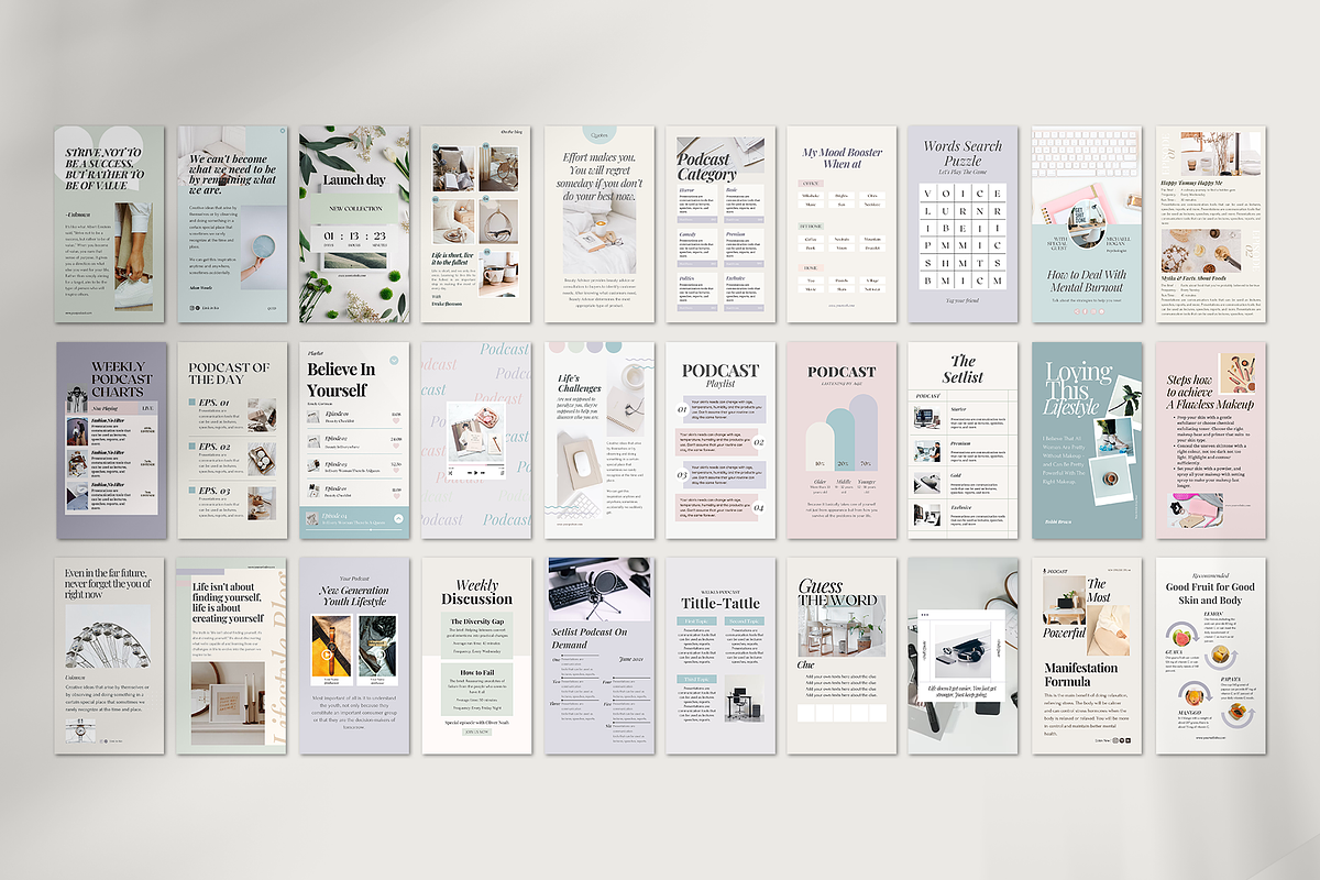 Instagram Podcast Starter Kit, a Social Media Template by Analogi Studio (Photo 26 of 27)