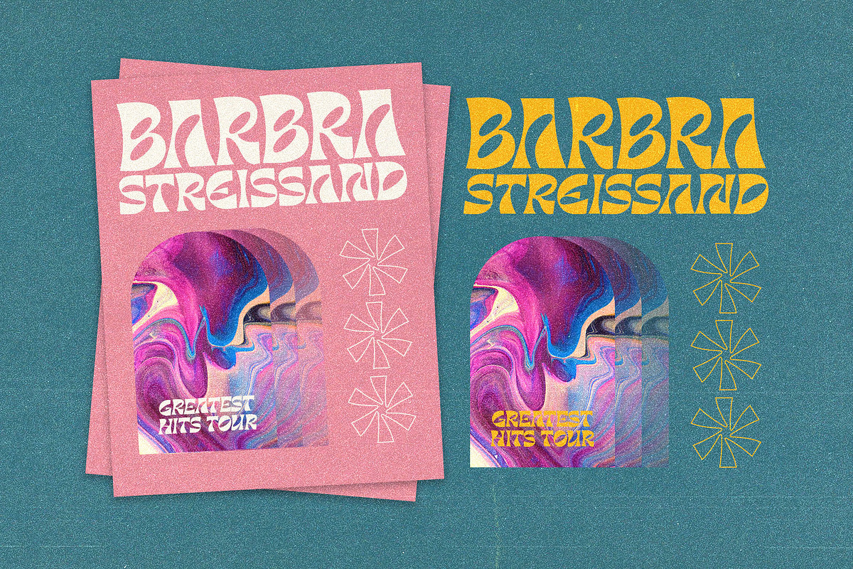Barbra Display, a Font by nurrontype (Photo 11 of 15)