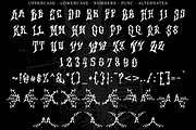 Morse - Black Metal Font, a Blackletter Font by tebaltipislab (Thumbnail 4 of 8)