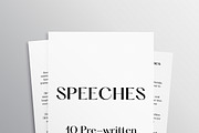 Pre-Written Wedding Vows & Speeches, a Templates & Theme by MarryMeMoments (Thumbnail 2 of 4)