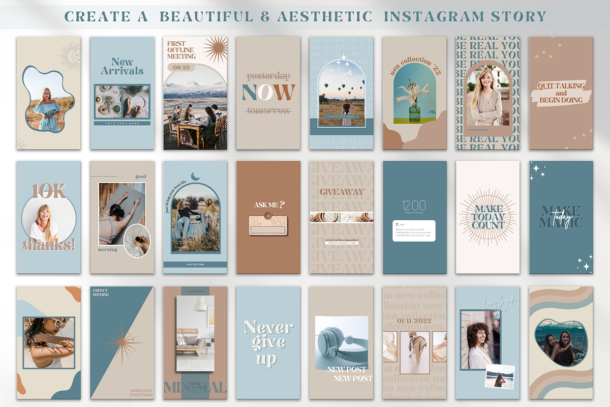 Instagram Branding Bundle Templates, a Social Media Template by Boltik Studio (Photo 22 of 24)