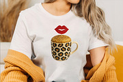 Christmas Leopard Mug  Clipart Bundl, an Illustration by SVGArt (Thumbnail 7 of 8)