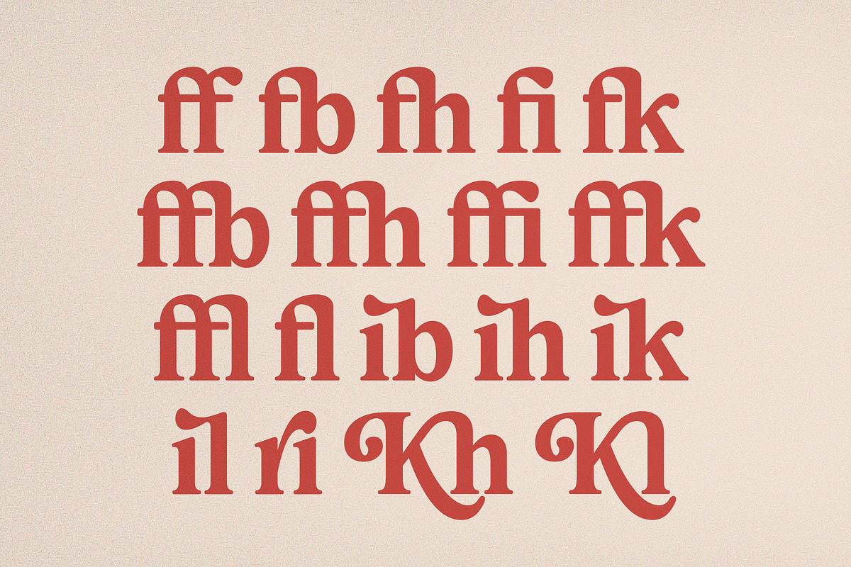 Klaten Yuforia Modern Bold Serif, a Serif Font by timelesstype.co (Photo 11 of 15)