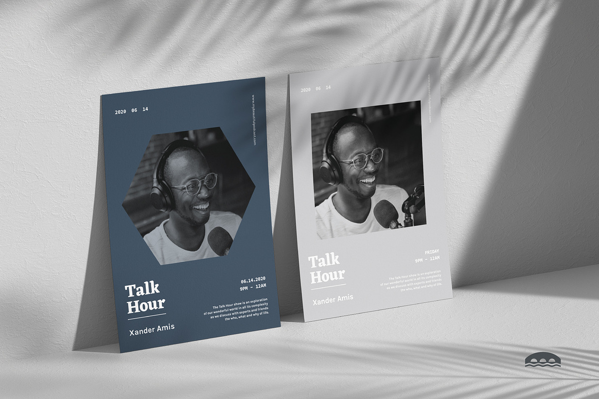 Podcast Flyer, a Flyer Template by Viaduc (Photo 1 of 3)