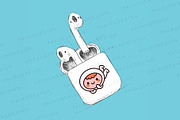 Cute Baby Astronaut Character, a Person Illustration by Palau (Thumbnail 8 of 12)