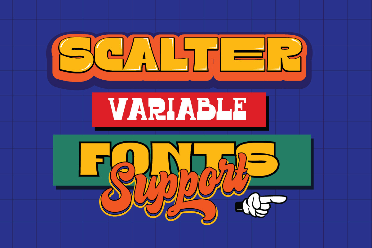 SCALTER - Font Pack Family 75% OFF, a Sans Serif Font by Dirtyline Studio (Photo 2 of 15)