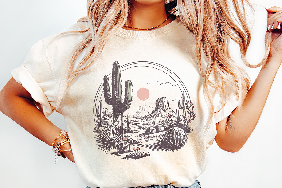 Serene Desert Landscape, an Illustration by SharpMarketplace (Photo 2 of 9)