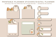 cute hedgehog digital sticker planne, a Design Template by hanacrochetdesign (Thumbnail 4 of 7)