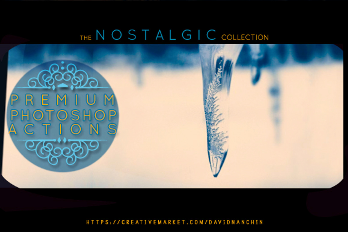 The N O S T A L G I C collection, an Action Add-On by PS action shop (Photo 3 of 3)