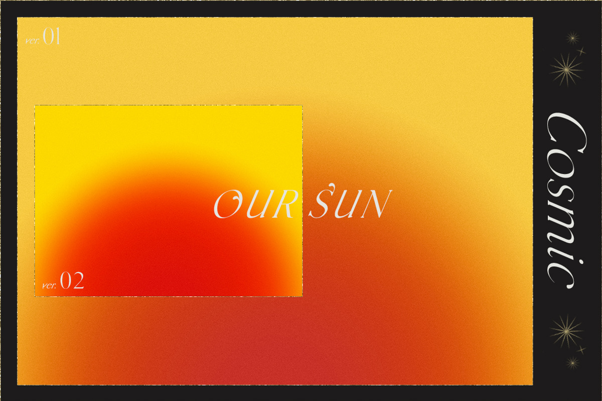 Cosmic Gradients + Bonus Glitter, a Background Graphic by Melanie Helena (Photo 2 of 15)