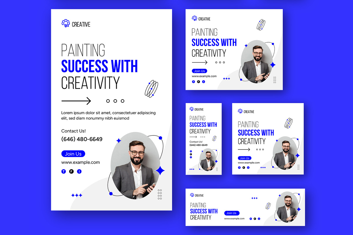Business Web Banner Layout, an UI Kit Template by CreativeShaper (Photo 4 of 4)