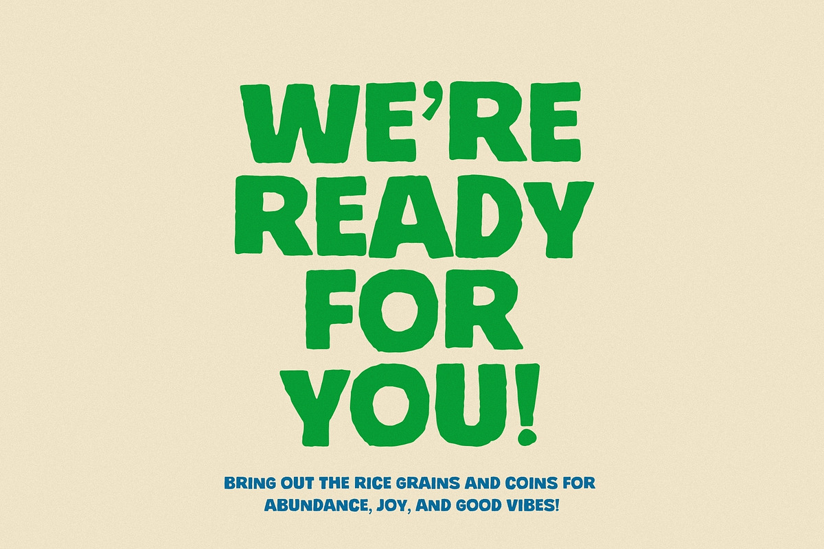 Chunky Popys Sticky Display Font, a Sans Serif Font by Heinzel Std (Photo 5 of 12)
