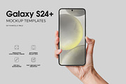 Galaxy S24+ in Hand Mockup, an Android Mockup by Marcelo Inez (Thumbnail 2 of 2)