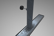 Galvanized Barricade, an Environmental 3D Model by Rev A Studios | THE SHOP (Thumbnail 4 of 4)