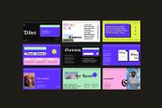 VIBES Neo Gothic Brand Google Slides, a Presentation Template by Dirtytemp Studio (Thumbnail 4 of 11)