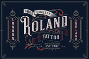 Bulges Layered + Ornament, a Font by libertype (Thumbnail 6 of 8)