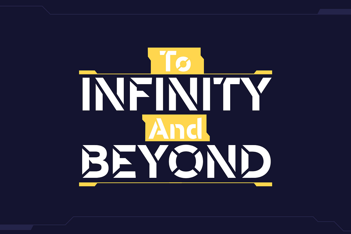 Moveristic – Font From Future, a Sans Serif Font by Almarkhatype (Photo 6 of 10)