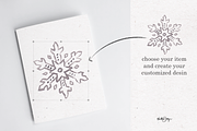 SNOWFLAKES WATERCOLOR PNG + VECTOR, an Illustration by KruthDesign (Thumbnail 3 of 10)