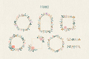 Summer Florals Collection, a Seasonal Illustration by Little Nordic Atelier (Thumbnail 8 of 11)