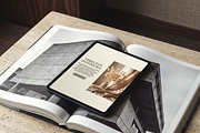 Macassar Device & Stationery Mockups, a Device Mockup by Iconogenic (Thumbnail 6 of 6)