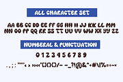 Summer Baseball is Groovy font duo, a Handwritten Font by Brown Cupple (Thumbnail 6 of 8)