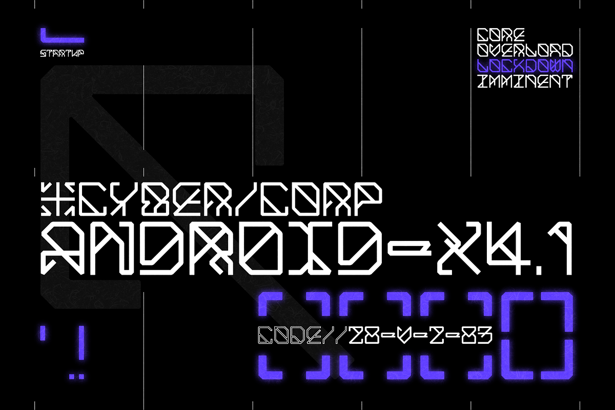V3CKT0R Futuristic Typeface, a Font by Alex-Banks Type (Photo 5 of 6)