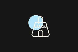 Shopping bag store Logo Design
