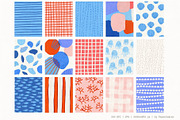 50 Coastal Handdrawn Backgrounds, a Background Graphic by PaperJamLab (Thumbnail 6 of 17)