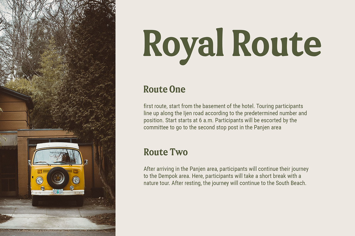 Weekenia Bold Rounded, a Serif Font by Versetype (Photo 7 of 11)