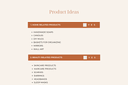Handmade Business Planner, a Print Template by Brand Your Biz Co. (Thumbnail 10 of 10)