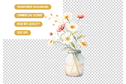 Honey Bee Garden Illustration Pack, an Illustration by TatiMockup (Thumbnail 3 of 3)