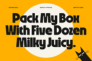 Decoma - Bold Geometric Font, a Sans Serif Font by limitype (Thumbnail 3 of 12)