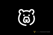 Minimal Bear Head Icon Logo, a Branding & Logo Template by Vectorium Studio (Thumbnail 5 of 5)