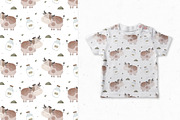 Cow, a Pattern Graphic by AnnieArt (Thumbnail 3 of 4)