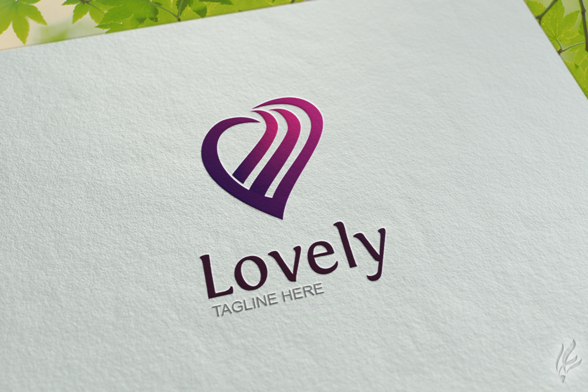 Lovely - Logo Template, a Branding & Logo Template by Twelve.std (Photo 1 of 3)