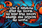 Ragzilla - Display, a Handwritten Font by Dumadistyle (Thumbnail 8 of 9)