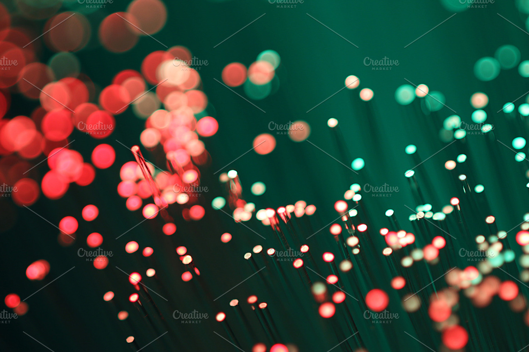 Light optical fibers containing color, light, and optical, an Abstract Photo by Tomas Luka