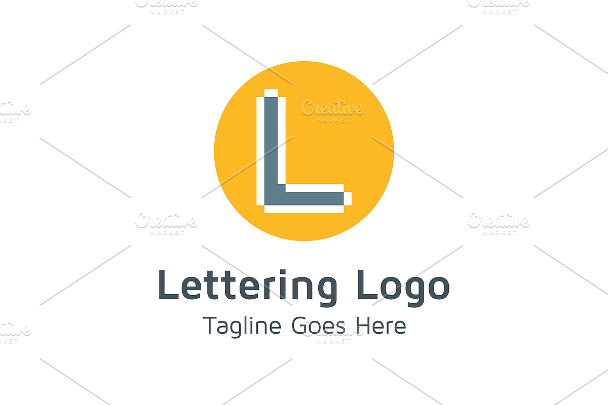 20 Logo Lettering L Template Bundle, a Branding & Logo Template by Acongraphic (Photo 9 of 21)