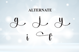 Bright Script Font