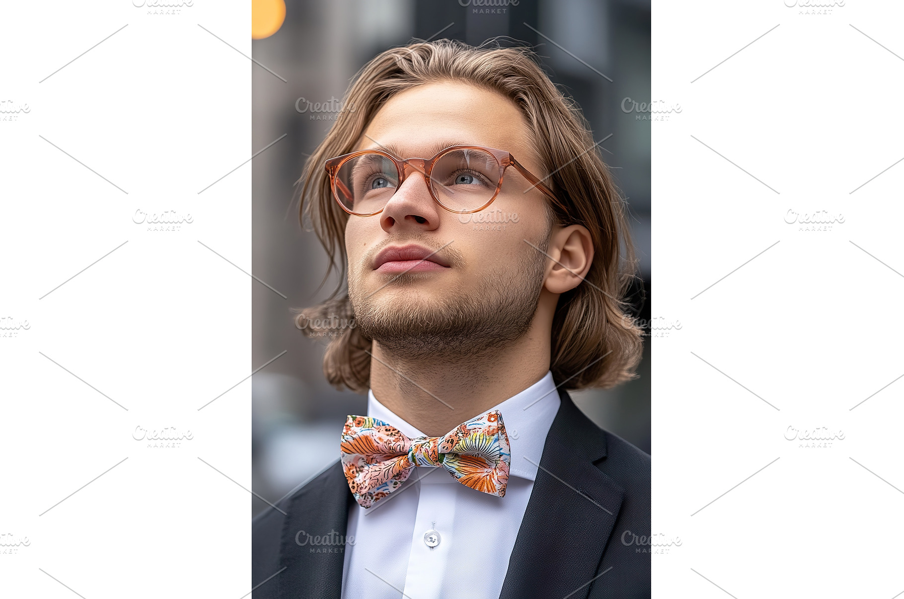 Young caucasian male with glasses, a Person Photo by Lermont51