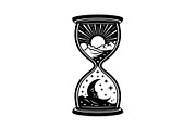 Celestial Sun Moon Hourglass Bundle, an Illustration by Gaye Art (Thumbnail 2 of 31)