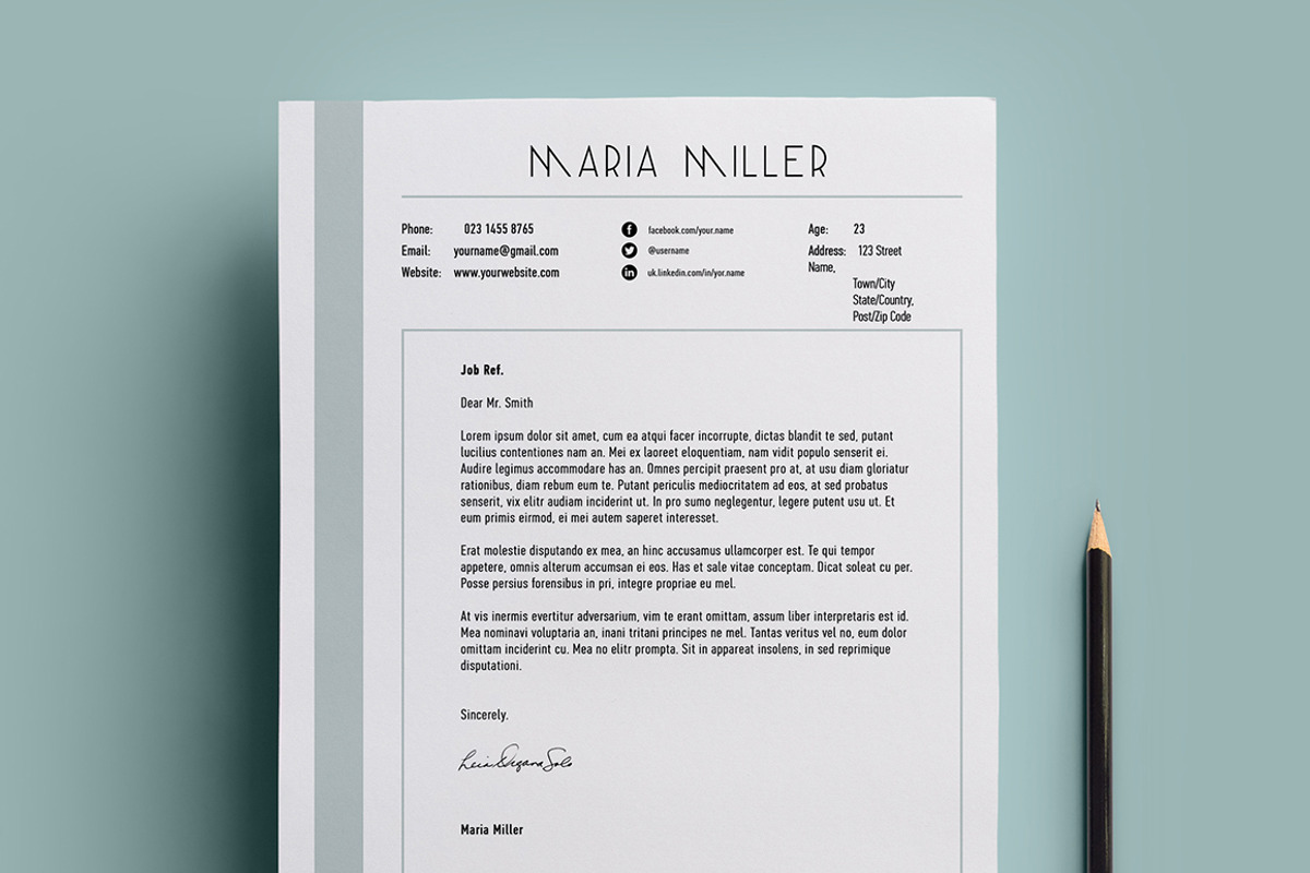 Resume / CV - Suave, a Resume Template by 3Angle (Photo 3 of 4)