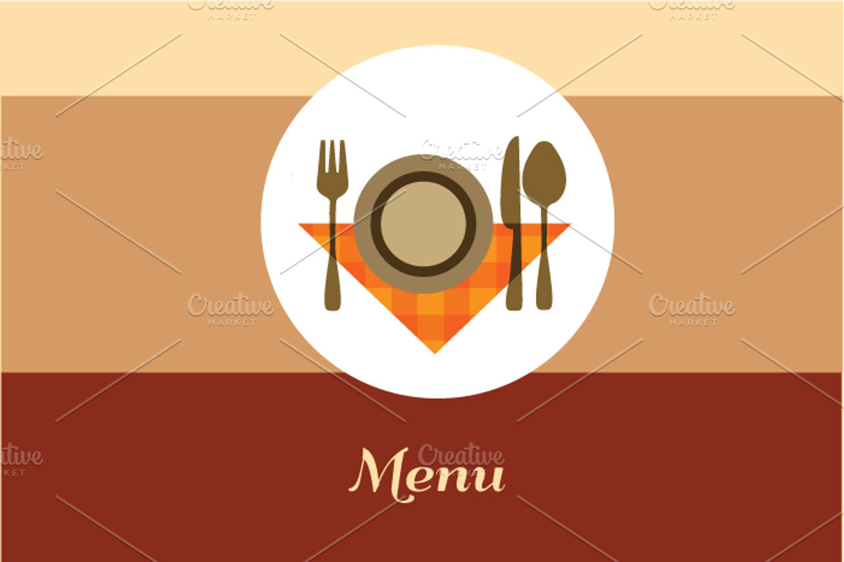 3 Menu templates, a Brochure Template by zoya (Photo 3 of 4)