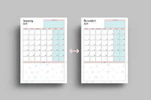 Printable Planner Design V04