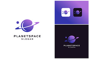 Planet Outer Space Logo