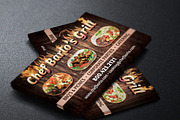 Chef Business Card Template, a Business Card Template by Godserv Designs (Thumbnail 1 of 3)